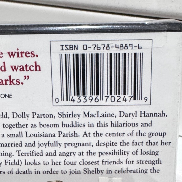 🎥 Classic Vintage Steel Magnolias DVD - Never Opened - Picture 3 of 14